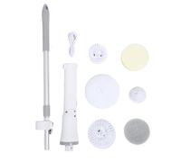 Cordless Electric Spin Brush Rechargeable Multi Functional Power Scrubber for Bathroom Tub Tile Floor