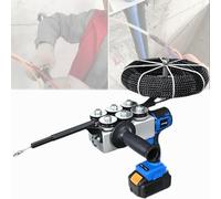 Cordless Electric stringing Wire Puller, Cable Puller Portable Electric Fish Tape, Pipe Threader, Highly Versat Auto Wire Threading Machine with a Powerful Brushless Motor(2Battery)