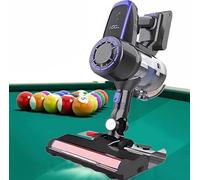 Cordless Electric Vacuum Pool Table Cleaner, 20kPa with Soft Brush, Detachable Battery, Touch Screen, 2 Speed Settings, LED Light, Complete Accessories Kit