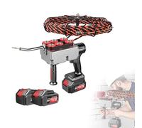 Cordless Electric Wire Puller, 40 M/Min Wire Drawing Tool for Electricians, Wall Cable Threader for Pipe Decoration, Communication & Construction