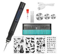 Cordless Engraving Pen and Rotary Tool Kit - 43-in-1 Tool Set with Lithium Battery for Polishing, Cutting, and Electric Lettering for DIY Projects and Artists