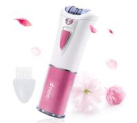 Cordless Facial Epilator for Women - Electric Face & Body Hair Removal Epilator for Bikini Area, Legs & Arms - Less Pain