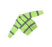 Cordless Fan Jacket Air Conditioning Jacket Long Sleeve White Fan for High Temperature Work (Fluorescent Green)