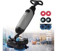Cordless Floor Scrubber with Dual Tanks, 45cm Motorized Brushes, 36V Battery, for Commercial Cleaning