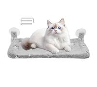 Cordless Folding Cat Perch With 4 Strong Suction Cups, Hold Up to 20kg, Cat Window Bed Hammock Double Sided and Glow Fabric for Windows and Walls 52×30×17.5CM