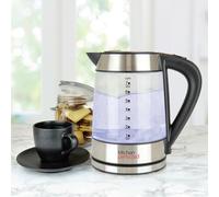 Cordless Glass And Steel Kettle By KitchenPerfected - 1.7 Litre