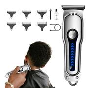 Cordless Hair : Professional Men Prep Tool Adjustable Quiet Trimmer | Kids Hair, Barber, Styling, Detailing | Hair Cutting Kit Pair