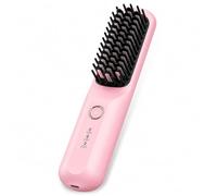 Cordless Hair Straightener Brush Portable Heated Comb for Taming Frizz 2026 Upgraded Ceramic Ionic Hair Straightening Brush for Travel Business Outdoor Styling