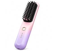 Cordless Hair Straightener Brush Portable Heated Comb for Taming Frizz 2026 Upgraded Ceramic Ionic Hair Straightening Brush for Travel Business Outdoor Styling