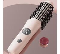 Cordless Hair Straightener Heated Curler Comb