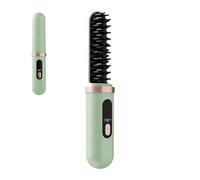 Cordless Hair Straightener, LED Display Cordless Hair Straightener Brush Portable Straightening Comb Styling Tools for Vacation Holiday Daily Use