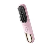 Cordless Hair Straightener | Portable Rechargeable Professional Brush - 4 Temperature Settings Cordless Straightener - for Women Men Short Long Curly Wavy Travel Beach Home Salon Styling