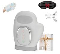 Cordless Hand Massager Master, Electric Hands Massagers Glove with 5 Intensity & 3 Heat Settings, Rechargeable Heat Compression Hand Massager Airbag for Finger Palm Pain Relief Relaxation