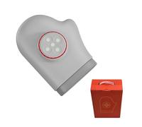 Cordless Hand Massager with Heat & Compression, Rechargeable Glove for Arthritis & Carpal Tunnel Relief, Portable Hand Pain Reliever with 3 Modes & 5 Intensities