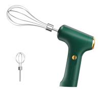 Cordless Hand Mixer, USB Rechargeable Detachable Electric Whisk Beaters with 3 Speed Modes,1200W Powerful Motor for Eggs/Milkshake Cream/Butter