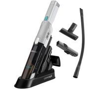 Cordless Handheld Vacuum Cleaner Bagless Portable + Stand Car Nozzle HEPA Solid