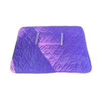 Cordless Heated Blanket 60*80cm, Double-sided Electric Heated Throw Blanket, USB Heat Blankets, 60s Fast Heating, Portable & Washable Heating Blankets for Family, Nap, Air Conditioning (Purple)