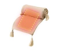 Cordless Heated Blanket - Heating Electric Throw with Adjustable Three Mode Temperature, Cozy Wrap for Travel Home Office Camping, Comfortable Body Warmer Neck Shoulder Indoor Outdoor 59x31 Inch