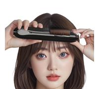 Cordless Heated Brush Hair Straightener, Flat Iron Brush, 20.5cm Portable Travel Straighten, 8.07x1.77x1.18 Inches, Styling Tools for Women and Men, Wider Comb for Straightening