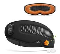 Cordless Heated Eye Mask - Removable Scent Pads, 1200mAh Rechargeable Heated Eye Masks for Dry Eyes,Cordless Eye Heating Pad for Stye Eye Treatment, Warm Compress for Eyes, Gifts for Men Women