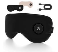 Cordless Heated Eye Mask USB Rechargeable Portable Electric Eye Warm Mask 3 Mode for Student Office Worker Travelers