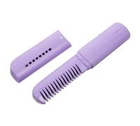 Cordless Heated Hair Straightener Comb USB Rechargeable Hair Straightening Brush for Effortless Styling and Scalp Massage for Travel and Daily Use Compact and Portable