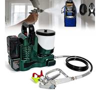 Cordless High Pressure Paint Sprayer, 21V Battery Powered Airless Sprayer, 1.1L/min, 6-Speed Adjustable, 1.2L Hopper, 15MPa Max for Interior Exterior Painting