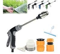 Cordless High Pressure Washer, Water Blitz High-Pressure Hose Nozzle, Portable 360° Rotating Jet Wash Cleaner for Fence Cleaning Garden Watering, Car, Floor, Patio Cleaning(1Pc A)