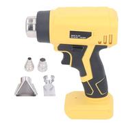 Cordless Hot Air Gun 18V 360W Quick Heating Tool with 4 Nozzles and Locking Trigger Compatible with DCB201 DCB203 DCB204 DCB206 DCB207 DCB208 Lithium Ion Batteries