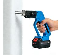 Cordless Hot Blade Foam Cutter, 150W Professional Heat Cutting Tool with 42V Lithium Battery, Air-Cooled Handheld Styrofoam Cutter Kit for XPS Board, Sponge, Portable Thermal Groover with Case