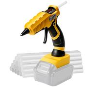 Cordless Hot Glue Gun for Dewalt, Suitable for Dewalt 18/20V Max Lithium-ion Battery, 30s Quick Preheat Hot Melt Glue Gun Full Size with 20 Pcs Glue Sticks for Arts & Crafts & DIY & Repairs(Tool Only)