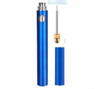 Cordless Hot Wire Pen for Hole Digging & Stencil Creation - Electric Cutting Pen with Power Indicator Light for Hobbyists 16.5cm(Blue)