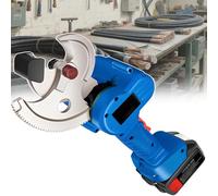 Cordless Hydraulic Cable Cutter - 3X Faster Shears, 100 Cuts, Dual 21V 4.0Ah Battery - Ideal for Steel, Rebar & Armored Cables with Durable Ratchet Pruning