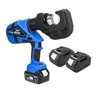 Cordless Hydraulic Cable Cutter,5000mah Battery Hydraulic Cable Shears,360° Rotating Clamps Electric Hydraulic Clamp Pliers Tool for Copper Aluminium (300)