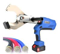 Cordless Hydraulic Cable Cutter - Electric Wire Cutting Tool for Max. Φ120mm Copper/Al Cable with LED Display