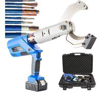 Cordless Hydraulic Cable Cutter, Electric Wire Cutting Tool with 150KN / 180KN / 250KN Force, Battery Powered Cable Shears for 85-120mm Aluminum & Armored Copper/Aluminum Cable 120C