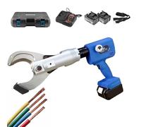 Cordless Hydraulic Wire Cutter - Battery Powered Electric Shears for Cutting Copper and Aluminum Wires, 65mm Capacity