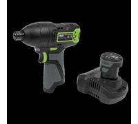 Sealey Cordless Impact Driver 1/4"Hex Drive 10.8V 2Ah Variable Speed - CP108VCID