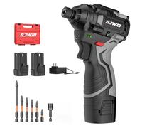 Cordless Impact Driver Kit 16.8V Max Torque 140Nm（105ft-lbs）High Rotation Electric Impact Driver Brushless Motor Continuously Variable Rechargeable 1/4" impact driver 2.0Ah Batteries