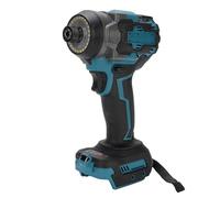 Cordless Impact Wrench 1/4in, Automatic Reverse Stop 3 Display Modes Impact Driver Wrench 550Nm 3500IPM High Torsion for Electrical Equipment Repair
