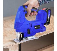 Cordless Jigsaw Powerful Tool Jig Saw Electric 400W Low Vibration for Line Curve Slant Cutting Wood PVC Metal Cutting Angle Max to 45°