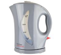 Cordless Jug Kettle, 1.7L, 2kW, Grey - E1524GR