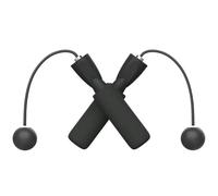 Cordless Jump Rope with Weighted Balls 2 in 1 Beginner Rope Sports Equipment Adjustable Length Portable Entangle Free robust Rope(Black wireless)