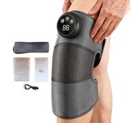 Cordless Knee Massager,Foldable Smart Control Overheat Protection Rechargeable Device | Portable Knee Massager with Heat | for Family Friends Men Women Adults Indoor Office Travel Home Use