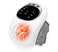 Cordless Knee Massager,Infrared Heated Knee Massager Joint Pain Relief,Portable Knee Brace with LED Screen,Rechargeable Massager for Knee Pain Relief,Gifts for Family and Friends