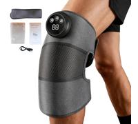 Cordless Knee Massager, Overheat Protection Rechargeable Massage Device, Portable Knee Massager, for Family Friends Women Adults Indoor Office Travel Home Outdoor