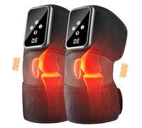 Cordless Knee Massager with Heat & Vibration, Massager Legs for Joint Pain Relief & Muscle Relaxation, Knee Massager, Three Adjustable Heating Modes, for Gift