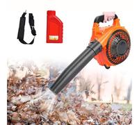 Cordless Leaf Blower, 26cc Handheld Petrol Blower, 7500RPM Garden Tool with Adjustable Shoulder Straps for Outdoor Patio, Lawn & Garden Cleaning