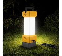 Cordless LED Lantern Compatible with DEWALT 20V MAX Batteries, 360° Emergency Work Light with 20W USB-C Output, Portable Camping Garage Area Light, Low Voltage Protection（Battery Not Included）