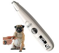 Cordless LED Pet Hair Clippers - Rechargeable Pet Grooming Tool for Dogs and Cats, Ergonomic Design, Quiet, Handy, Portable, Ideal for Grooming, Professional Cutting and Cutting